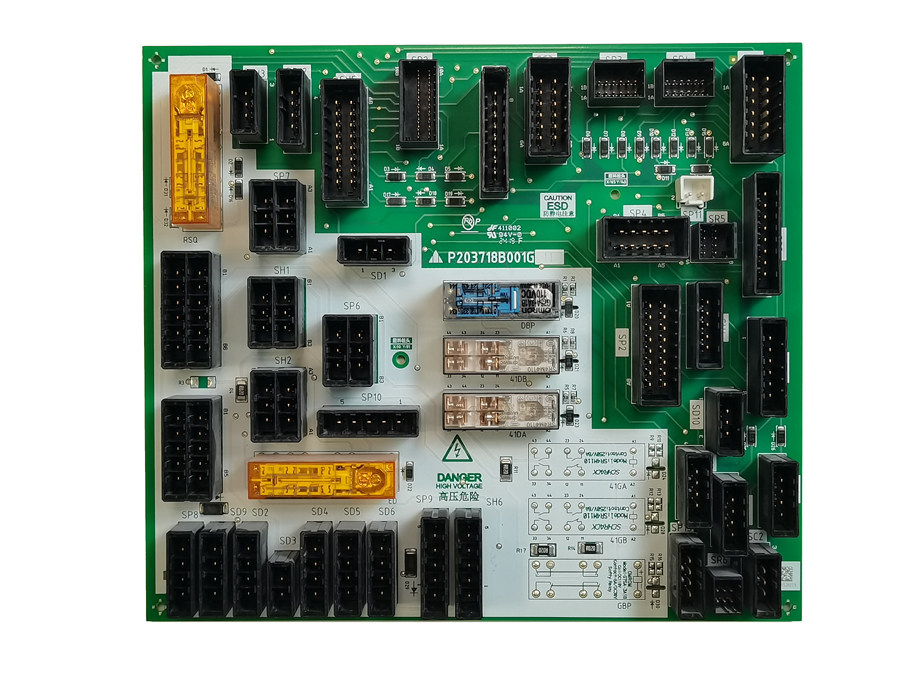 Mitsubishi Safety Circuit Interface PCB P203718B001G01 P203718B001G02 P203718B001G11 P203718B00
